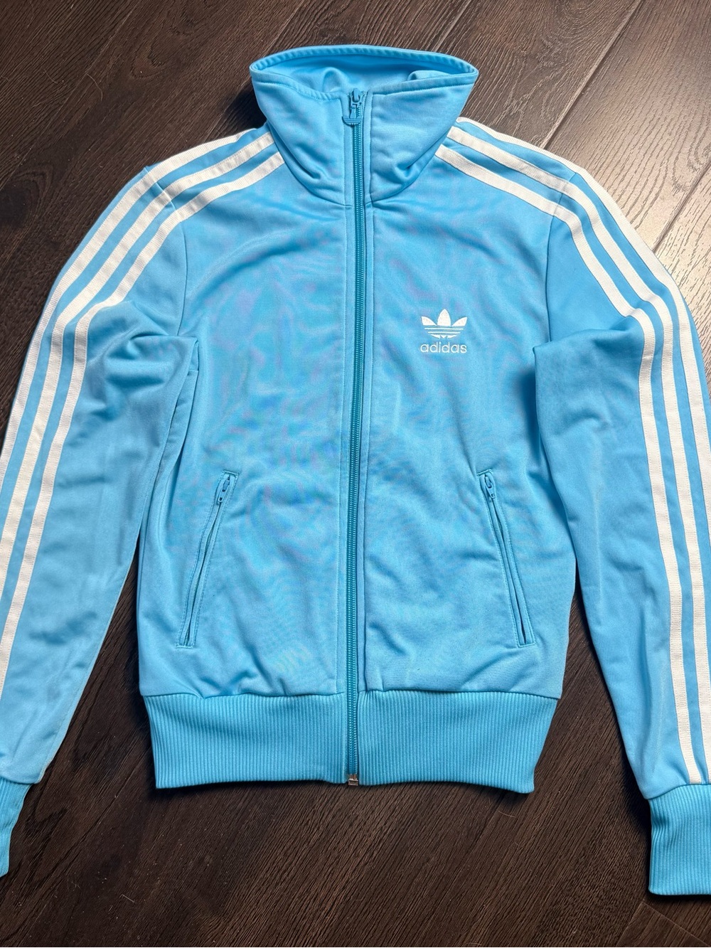 Adidas Originals Women's Blue Jacket Size XS
